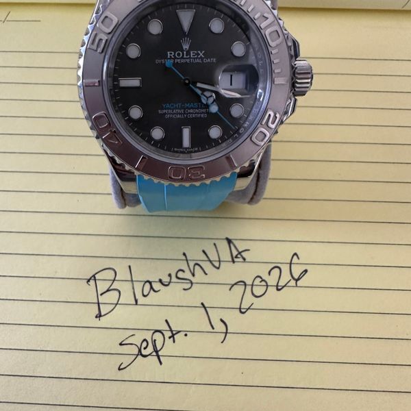 [WTS] ROLEX YACHT-MASTER RHODIUM 116622 (FULL SET)