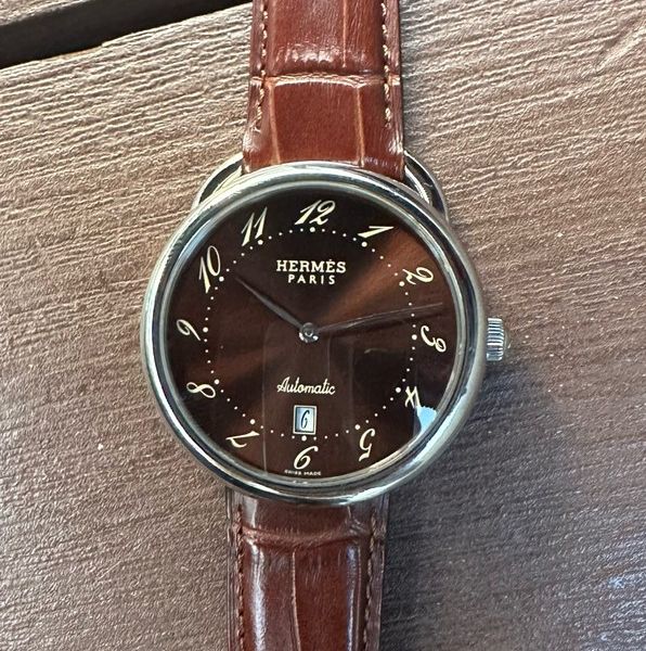 FS: HERMES Arceau AR4.810 Automatic Brown Dial 41mm