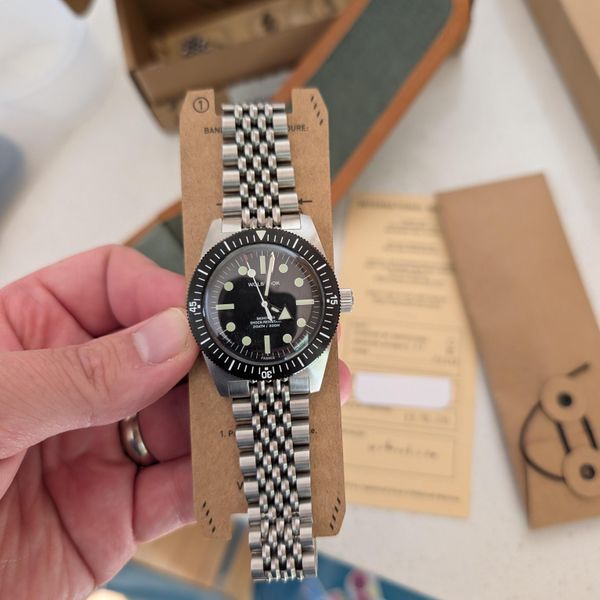 [WTS] Wolbrook Skindiver Automatic 38mm C3 Lume Beads of Ri…