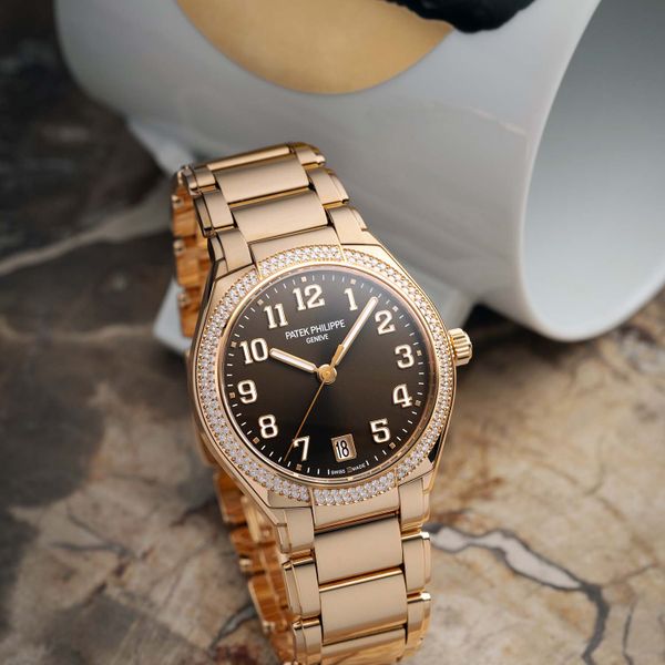 FS: Patek Philippe Twenty~4 Rose Gold Diamonds 7300/1200R-0…