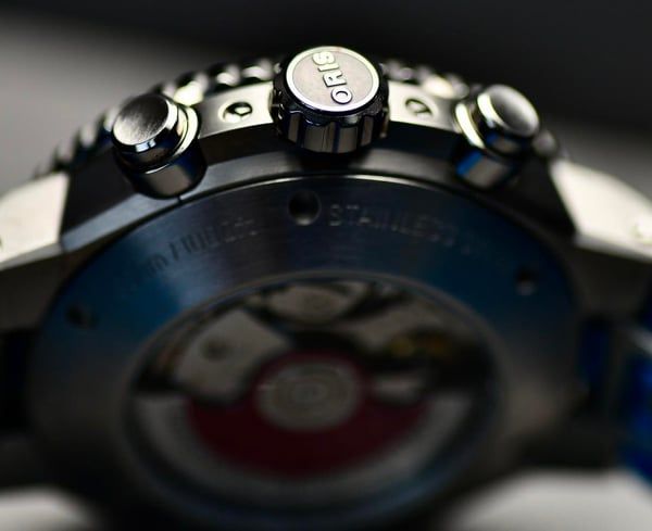 [WTS] Oris Aquis Chronograph Steel Blue Dial Watch 01 771 7…