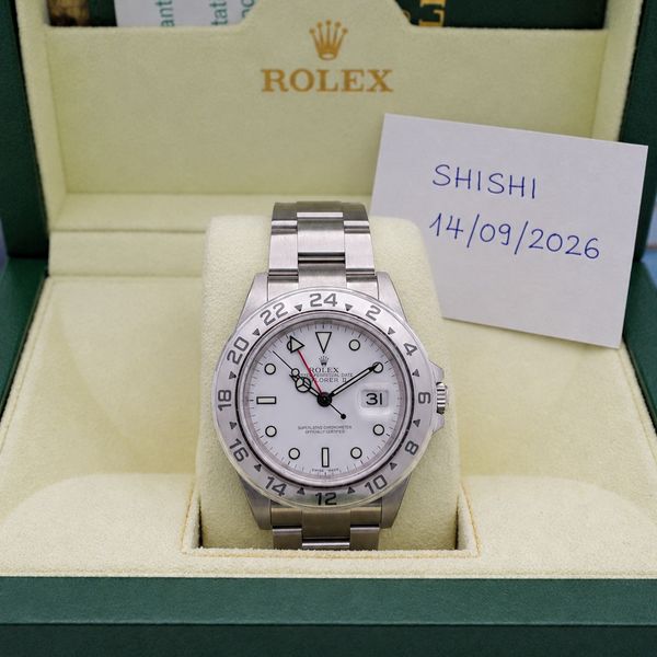 Rolex Explorer II 16570 “Polar” NOS