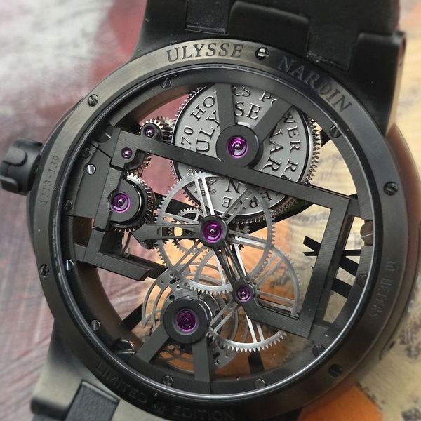 RARE Ulysse Nardin Executive Tourbillon 2 of 5 Titanium 45m…