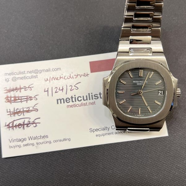 [WTS] Patek Philippe Nautilus 3800/1a with Extract from the…