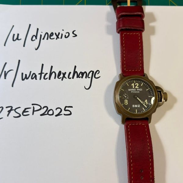 [WTS] RARE Mario Paci SMZ by Ennebi (1000m Bronze) Panerai …