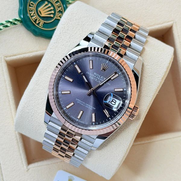 [WTS] Rolex Datejust 36 Rose Gold & Steel w/ Slate Dial on …