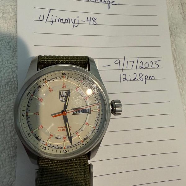 [WTS] Luminox Atacama Field Automatic w/ white dial, full s…