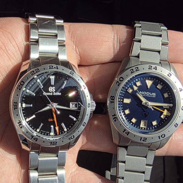 [WTS] Grand Seiko SBGN003 and Nodus TrailTrekker Blue Dial …