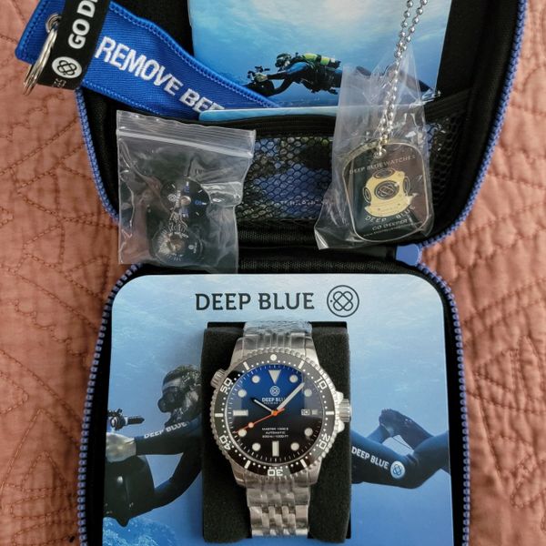Reduced!! Deep Blue Master 1000 ll - Blue/Black Gradient Di…