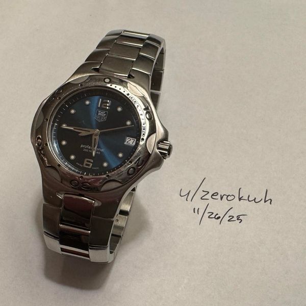 [WTS] Tag Heuer Kirium Blue Sunburst Dial W/BOX & PAPERS (W…