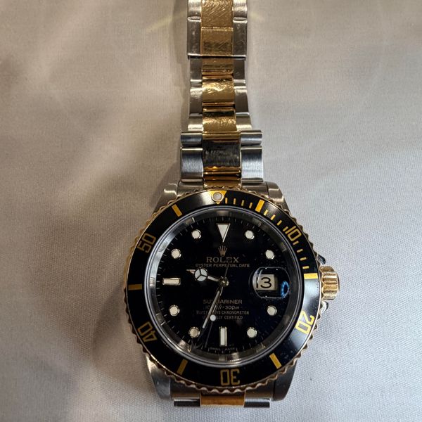 [WTS] 2008 Rolex Submariner Date Two-Tone 16613LN - Full Set