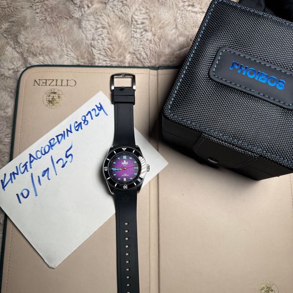 [WTS] (Phoibos)(Wave Master)(box papers, barely worn, $150.…