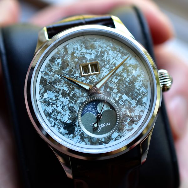 [WTS] Sugess S401 Silver "Frost" Moonphase Master