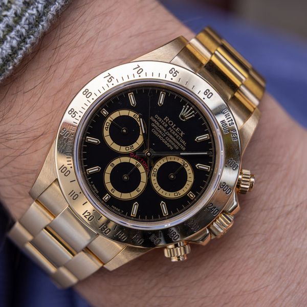 FS: 1995 Rolex Zenith Daytona Ref. 16528 | 18K Yellow Gold …