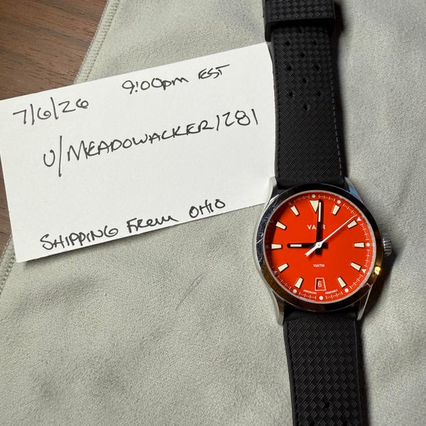 [WTS] Rare first run prototype Vaer Atlas, 36mm $125
