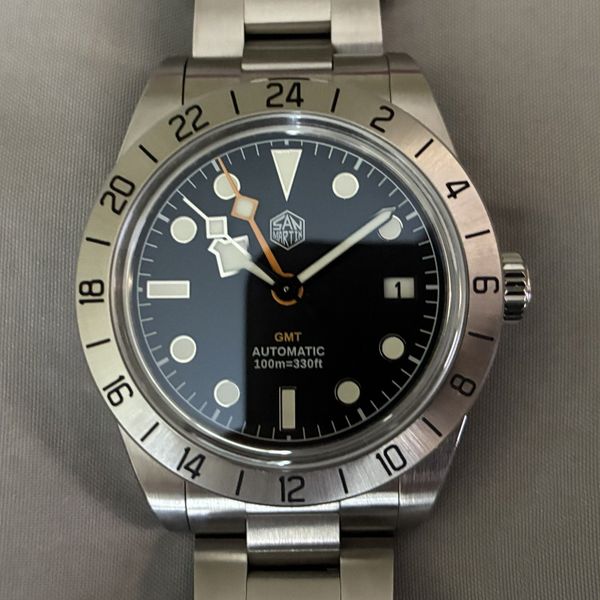 San Martin - SN0054 Black Bay Pro GMT Homage