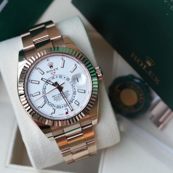 FS:  Rolex Sky-Dweller 326935 White Dial