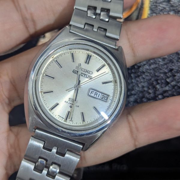 [WTS] DEC 1971 - Seiko 5 ACTUS SS - 23J Silver Sunburst Dia…