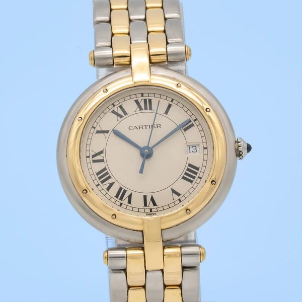 Cartier Cougar Panthere Medium 2 Row Two Tone 30mm