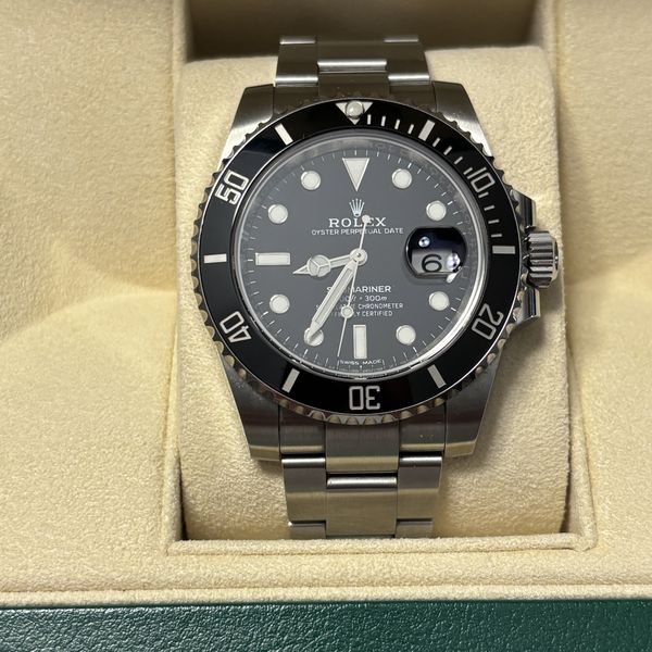Rolex 116610LN SUBMARINER DATE BLACK CERAMIC BEZEL 40MM 201…