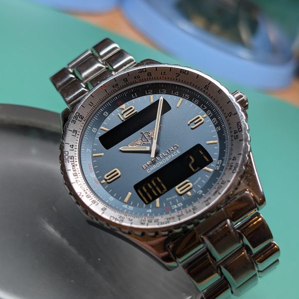 [WTS] Breitling Chronospace A56012 Analog Digital