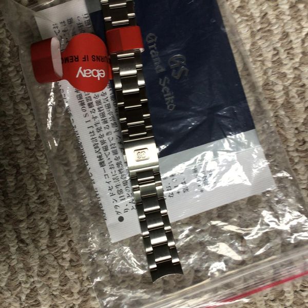 [WTS] OEM Grand Seiko 19mm bracelet from 39,5 case $380