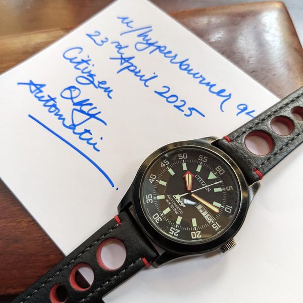 [WTS] Citizen OXY Automatic ⚙️ Field Watch with Hirsch Rall…