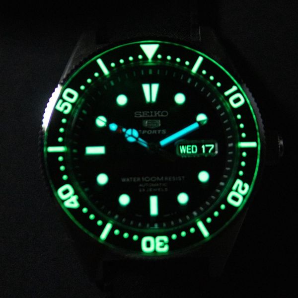 [WTS] Urchin SNZF17 Seiko Mod Lume Monster