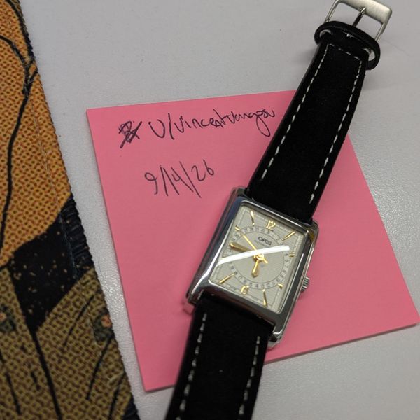 [WTS] Oris Tank/Rectangular Pointer Date Ref. B7460 - $750 …