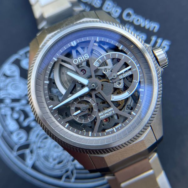 [WTS] Oris Pro Pilot X Cal 115 Titanium Skeleton — 10 days …