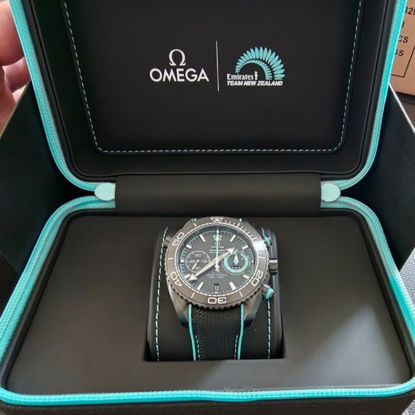 Omega Planet Ocean Deep Black