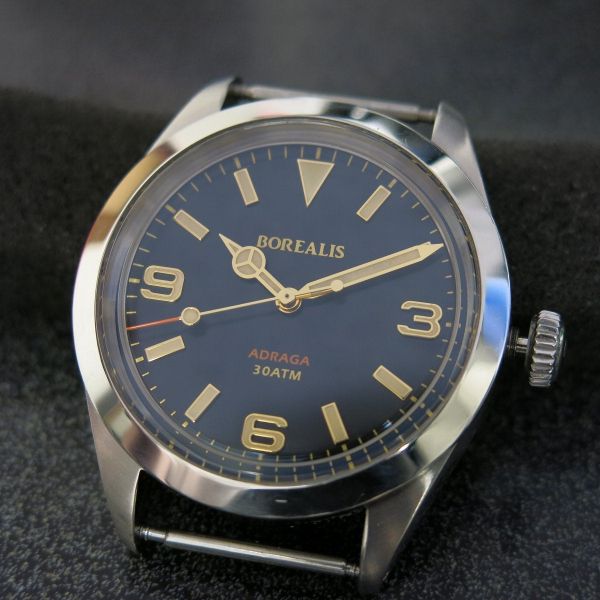 Borealis Adraga Gilt Explorer Dial 39.5mm Domed Sapphire Mi…