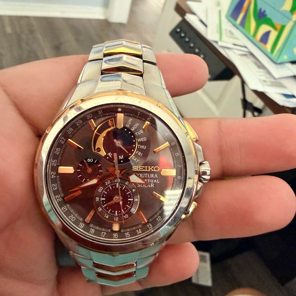 [WTS] Seiko Coutura Perpetual Solar Chronograph SSC376 | $2…