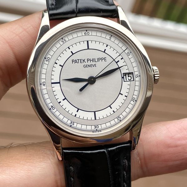 [WTS] Patek Philippe Calatrava 5296G-001 . Blue Hands. 18K …