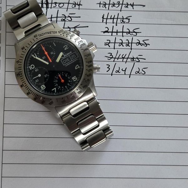 [WTS] Sinn 256 Steel Bezel reposted and reduced