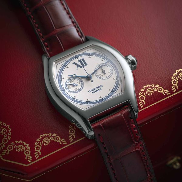 FS: Cartier Tortue Monopusher White Gold Collection Privée …