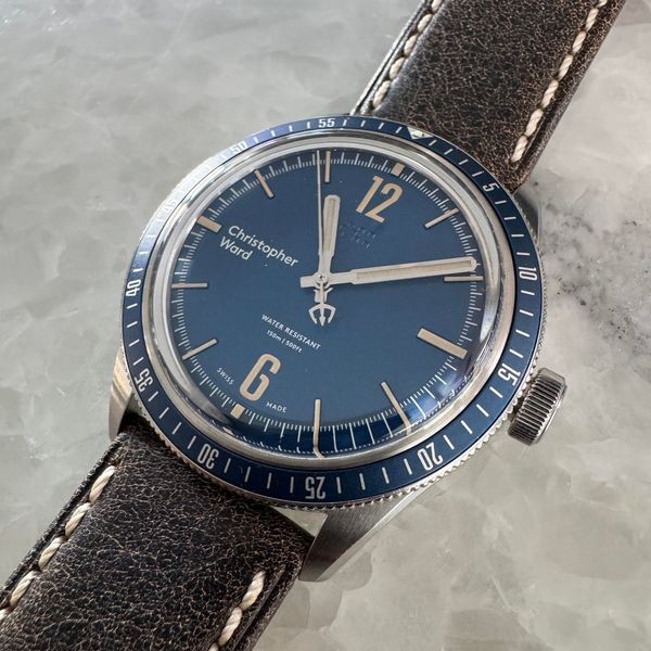 [WTS] Christopher Ward C65 Trident Diver Blue Dial on Vinta…