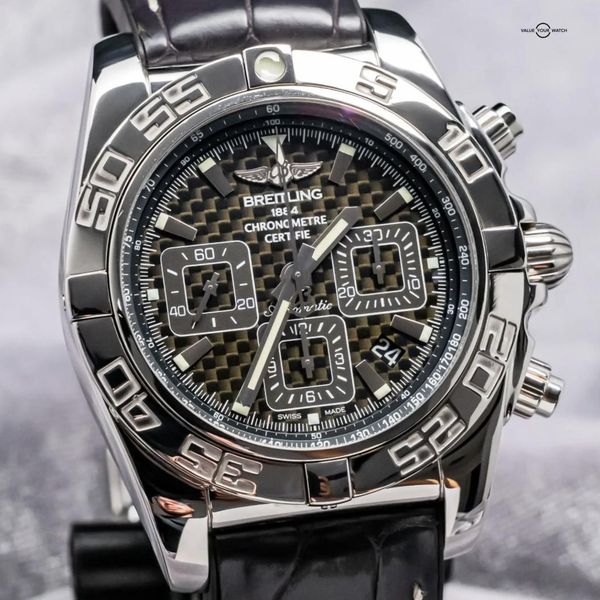 FS: Breitling Chronomat 44 Carbon Fiber B01 Box Papers Depl…