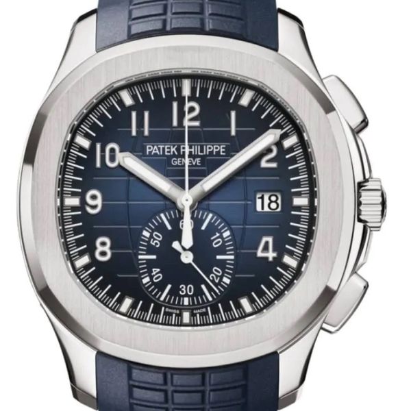 FS: Patek Philippe  Aquanaut 5968G “Blue” Dated 04-2024 As …