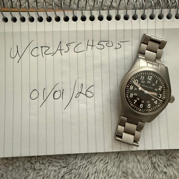 [WTS/WTT] Hamilton Khaki Field Mechanical 42mm