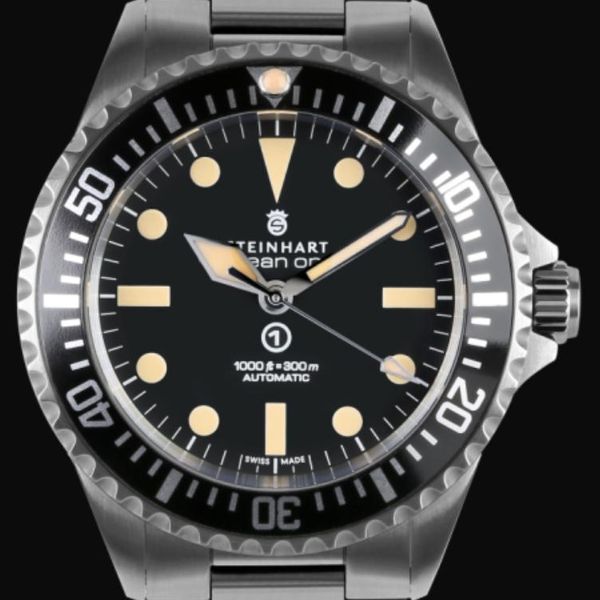 FS LNIB Steinhart Ocean Vintage Military 42mm