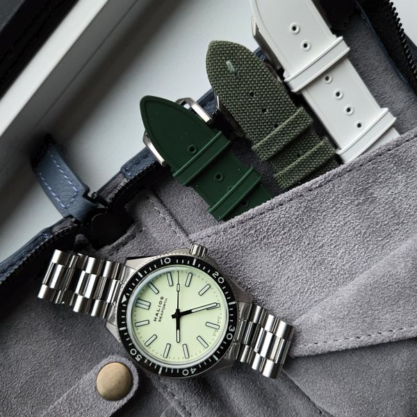 [WTS] HALIOS SEAFORTH IV STAINLESS "FULL LUME" w. EXTRAS