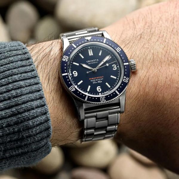 [WTS] Like New Blue Geckota Ocean Scout Diver Watch Full Se…