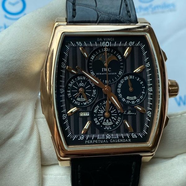 FS: IWC Da Vinci Perpetual Calendar Kurt Klaus Chronograph …