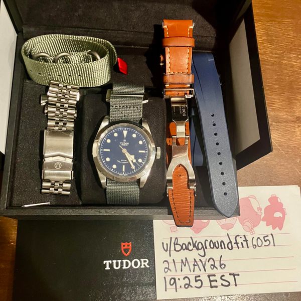 [WTS] Tudor Black Bay 41 Blue “Smiley” Dial w/ Extras