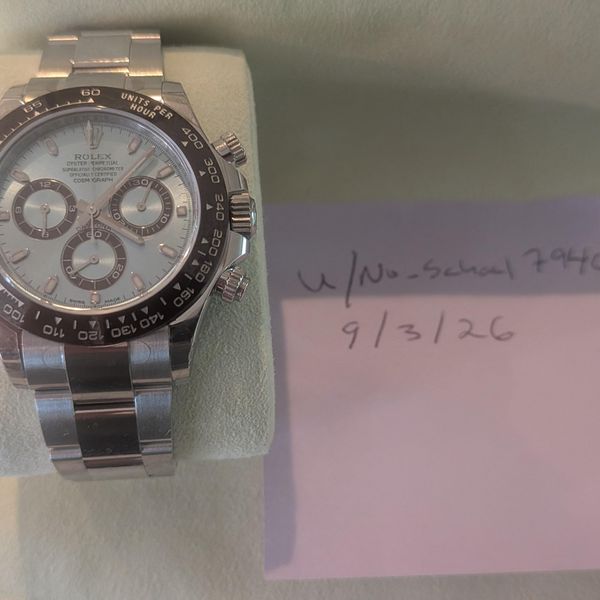 [WTT] Rolex Daytona Platinum 116506 "Ice Blue" (2014, Full …