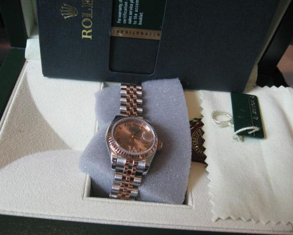 FS: ROLEX ROSE GOLD/STEEL 179171 26MM Datejust