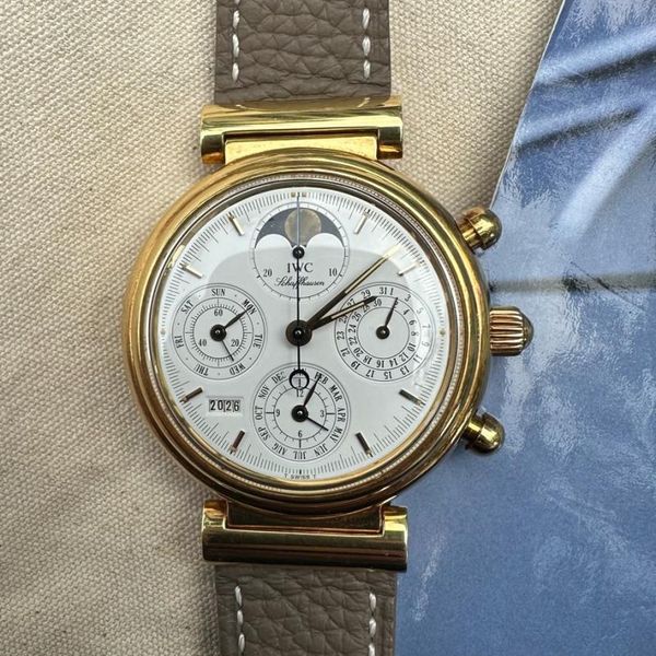 FS: IWC Da Vinci Perpetual Calendar Chronograph 18K Yellow …