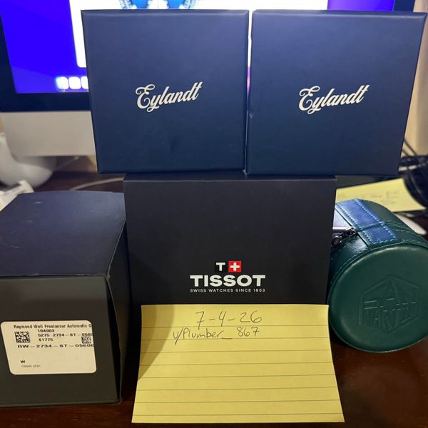 [WTS] TISSOT Supersport Chrono — blue, RAYMOND WEIL Freelan…
