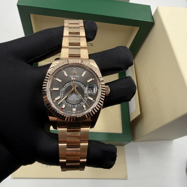 FS: Rolex 336935 RG Sky-D “Slate” Dated 09-2022 Mint Unpoli…